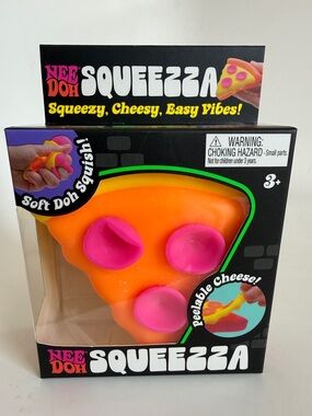 NeeDoh Squeezza Pizza Squishy Toy